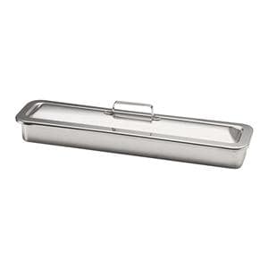 Instrument Tray 17x4x1-1/8" Stainless Steel Reusable 6/Bx