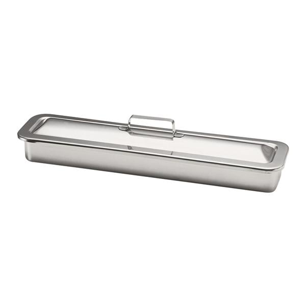 Instrument Tray 17x4x1-1/8" Stainless Steel Reusable 6/Bx