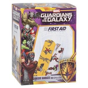 Stat Strip Adhesive Strip Bandage Plastic 3/4x3" GrdnofthGlxy Strl 100/Bx, 12 BX/CA