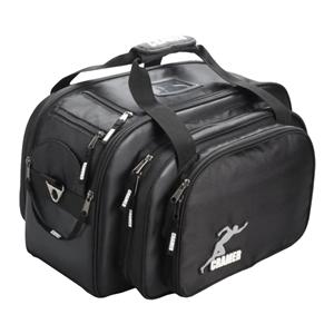 Tuf-Tek Super Athletic Trainer Bag 17.75x15x10.5" Black Zpr 2 Tp Hndls