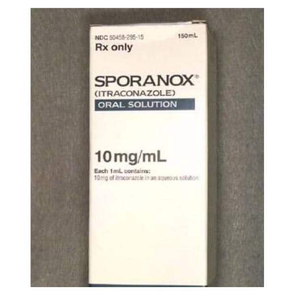 Sporanox Oral Solution 10mg/mL Bottle 150mL Each
