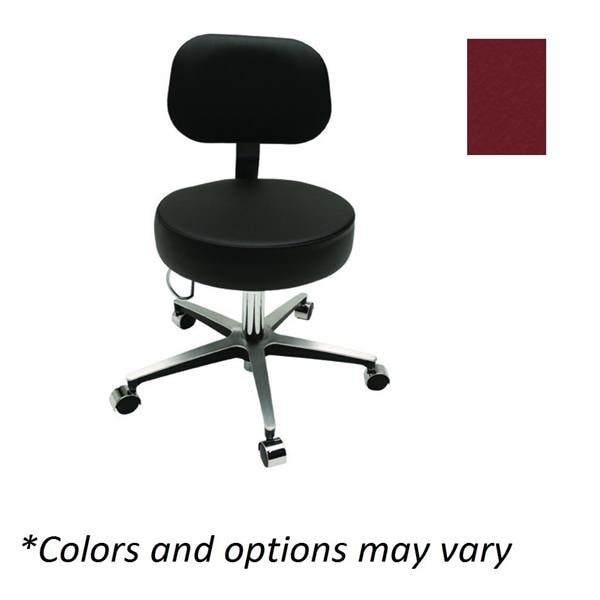 Century Series Exam Stool Claret 250lb Capacity