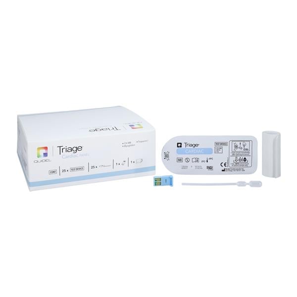 Triage Cardiac Panel Test Kit 25/Bx