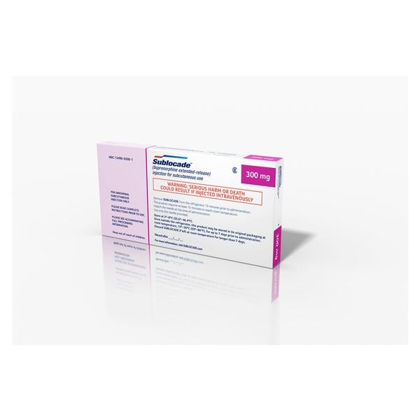 Sublocade Subcutaneous Injection 300mg Prefilled Syringe 1.5mL Ea...