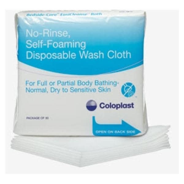 Bedside-Care Body Wash Cloth Single Use 600/Ca