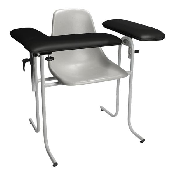 Tech-Med Chair Gray/Blue 300lb Capacity 1/Cs