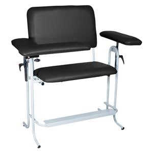 Tech-Med Upholstered Chair Black Bariatric/700lb Capacity 1/Ca