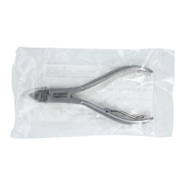Nail Clipper 4-1/2" Chrome Non-Sterile Disposable Ea