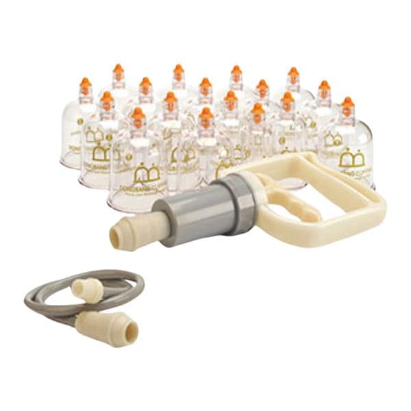 Pain Relief Cupping Set With Suction Hand Pump & Carrying Case