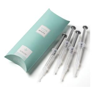 White Dental Beauty At Home Whitening Refill Kit 6% Hydrogen Peroxide Mint Ea