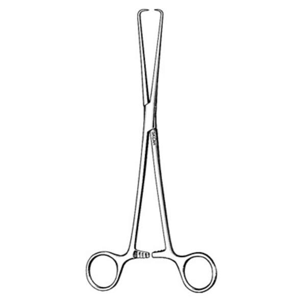 Schroeder Tenaculum Forcep Straight 10-1/4" Stainless Steel NS Disp 12/Bx