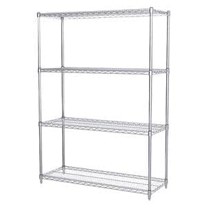 Starter Shelving Unit Wire Ea