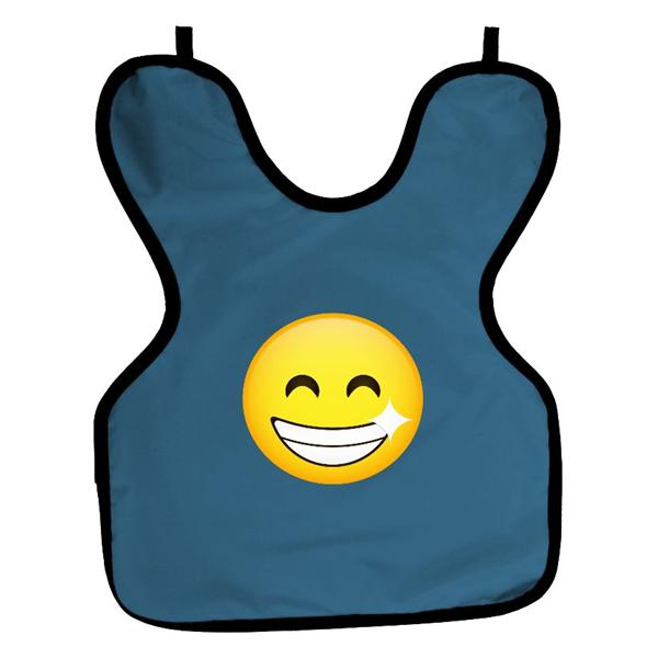 Cling Shield Lead X-Ray Apron Child Slate Blue Without Collar Ea