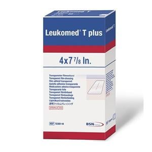 Leukomed T Plus Polyurethane Film Post-Op Dressing 4x7-7/8" Sterile Hi Abs