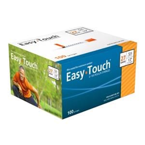 Insulin Syringe/Needle 27gx1/2" 5cc Orange _ No Dead Space 500/Ca