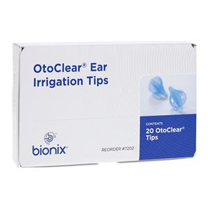 OtoClear Ear Wash Tips Blue Disposable 20/Bx