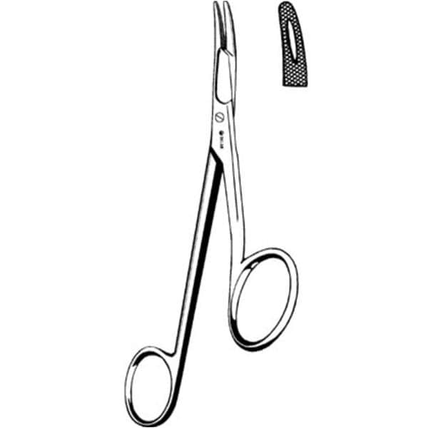 Gillies Suture Needle Holder 6" Stainless Steel Ea