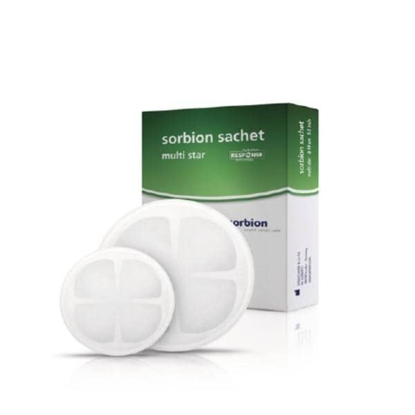Sorbion Sachet Foam Wound Dressing 14cm Round Super Absorbent LF