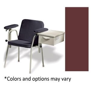 281 Blood Drawing Chair Cranberry Ea