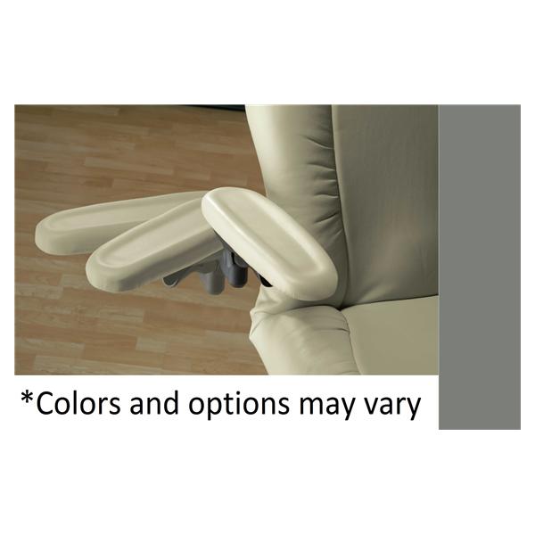 641 Barrier Free Chair Arms Lunar Gray Ea