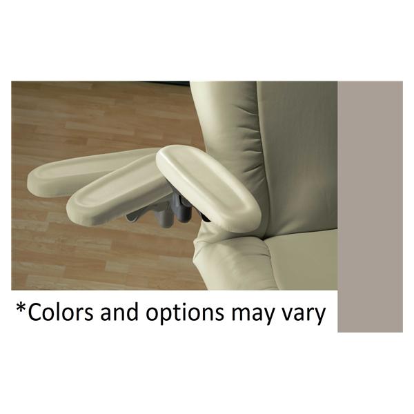 641 Barrier Free Chair Arms UF Dark Linen Ea
