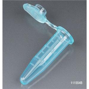 Microcentrifuge Tube Polypropylene 0.5mL Autoclavable 500/Bg