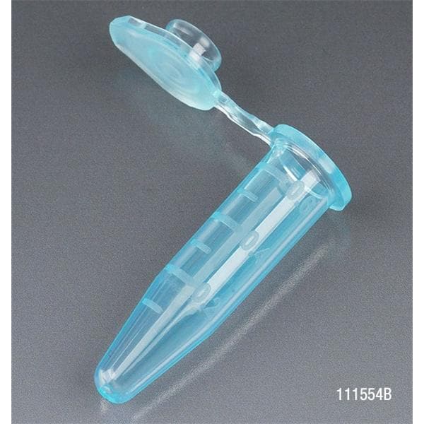 Microcentrifuge Tube Polypropylene 0.5mL Autoclavable 500/Bg