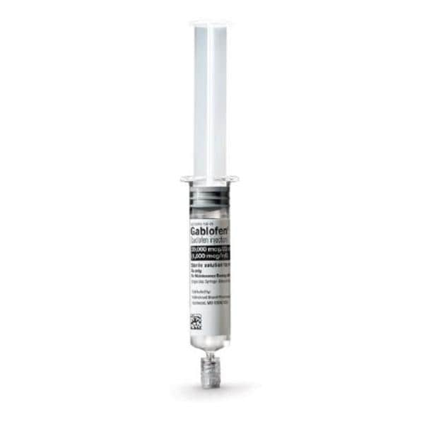 Gablofen Injection 1,000mcg/mL SDV 20mL Each