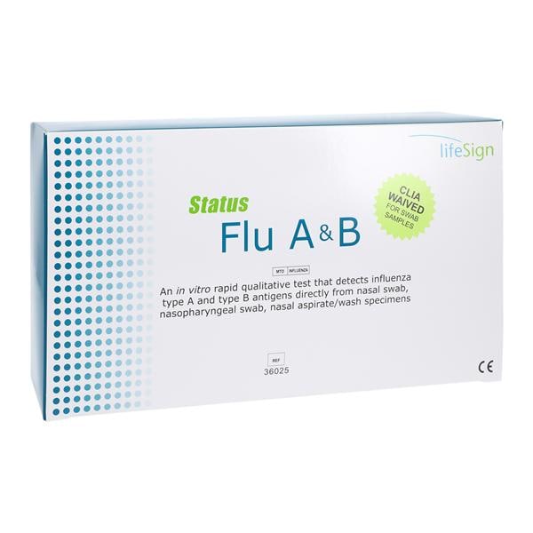 Status 36025 Influenza A&B Test Kit Henry Schein Medical