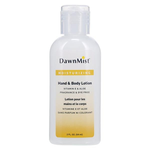DawnMist Body Lotion 2oz Fragrance/Dye Free 144/Ca