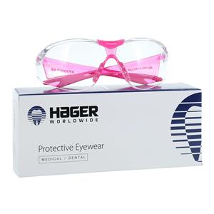 Eyewear Wrap Around Avion Clear Lens / Pink Frame Ea