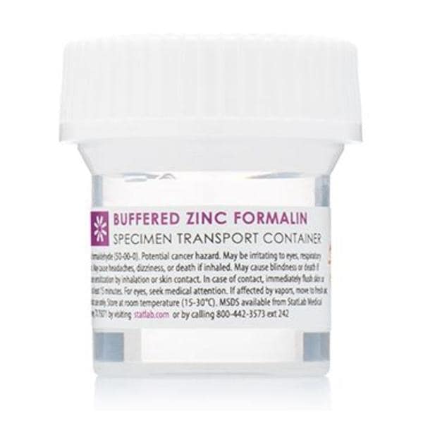 Buffered Zinc Formalin 60mL 96/Ca