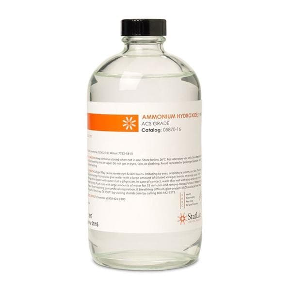 Reagent Stain Ammonium Hydroxide 16oz 16oz/Bt