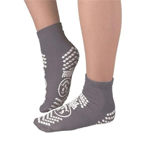 Pillow Paws Patient Slippers 100% Polyester Gray 2X Large 48Pr/Ca