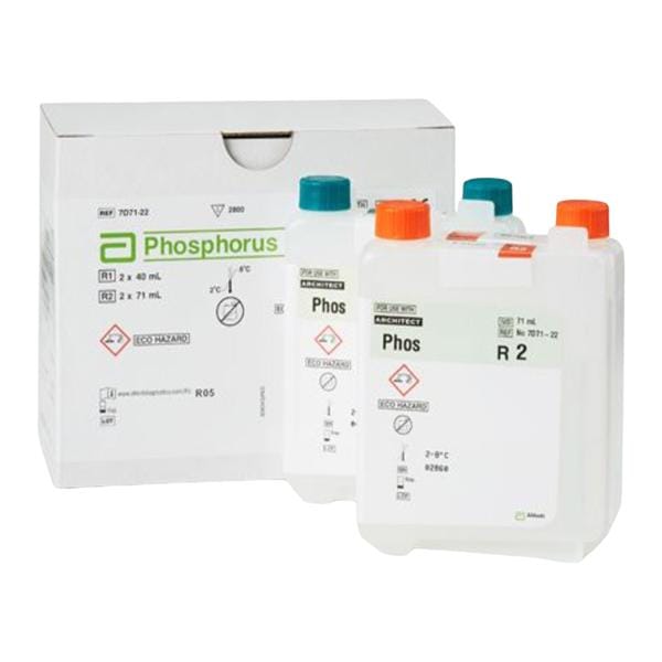 Architect Phosphorus Reagent R1 2x40/R2 2x71mL 2800 Tests Ea