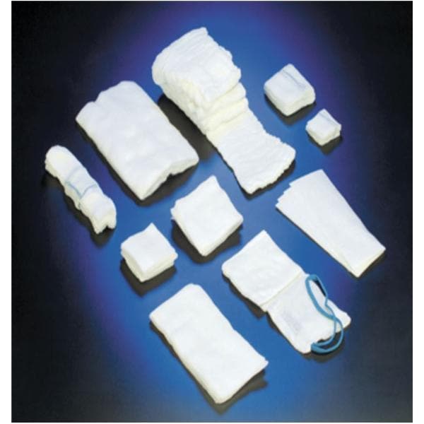 Gauze Dressing Gauze 3x3" 12 Ply Sterile Rectangle Non-X-Ray LF