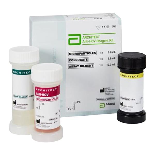 Architect Anti-HCV: Anti-Hepatitis C Reagent 100 Tests Ea