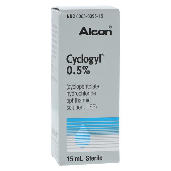 Cyclogyl HCl Ophthalmic Solution 0.5% Bottle 15mL Each