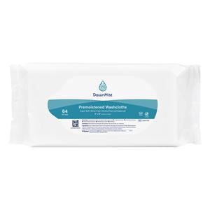 DawnMist Premium Washcloth Disposable Airlaid 9 in x 13 in White 768/Ca