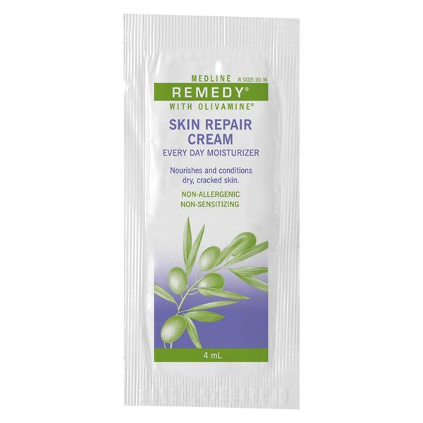 Remedy Skin Repair Cream Dimethicone 4mL White Naturally Scented 144/Bx