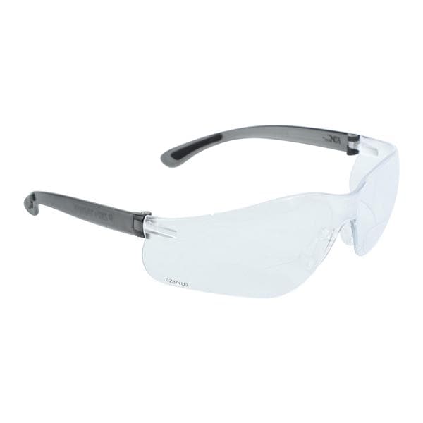 ProVision EZ-Focals Safety Eyewear +2.0 Black/Clear Lens Ea