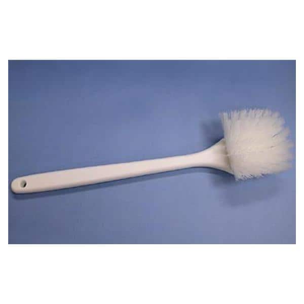 Autoclave Cleaning Brush Nylon Bristles 19-1/4" Plastic Handle Disposable 3/Pk