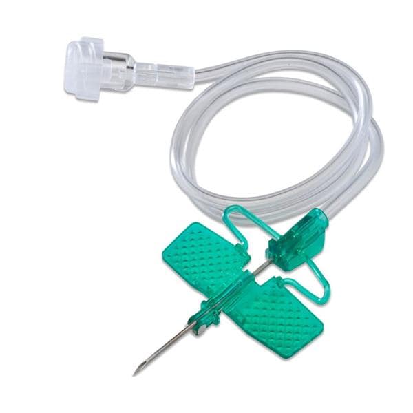 Monoject Blood Collection Set 23gx3/4" Stainless Steel Safety Shield Blue 50/Ca