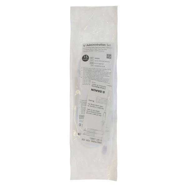 IV Administration Set 122" 15 Drops 24/Ca