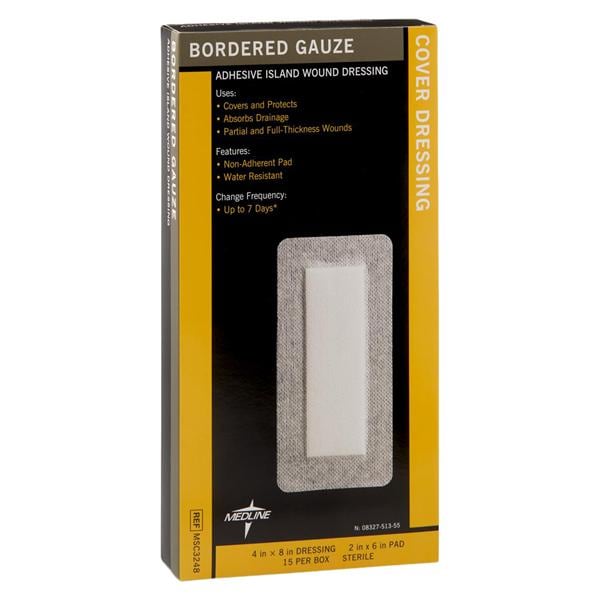 Gauze Wound Dressing 4x8"