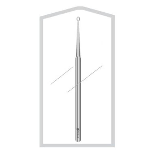 Ear Curette 5-3/4" Plastic Sterile Disposable 50/Ca
