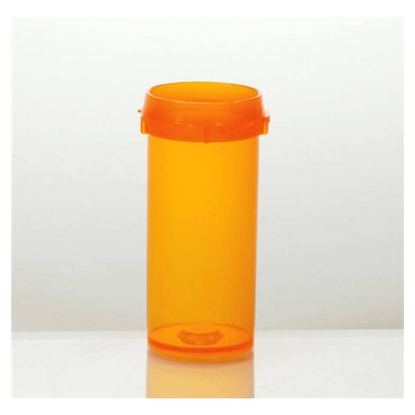 Friendly & Safe Medicine Vial Plastic Translucent Amber