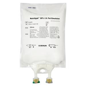 Nutrilipid Injection 20% Fat Emulsion Bag 250mL 12/Package