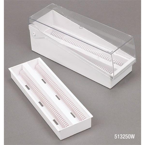 Microscope Slide Storage Box Blue 200 Position 6/Ca
