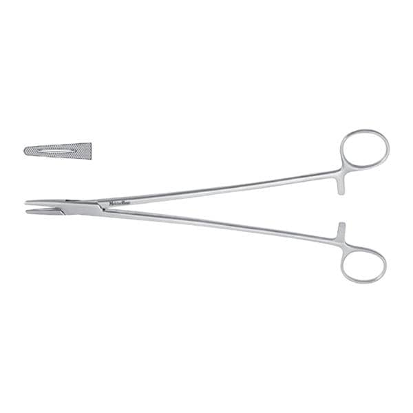 Meister-Hand Mayo-Hegar-Masson Needle Holder Serr Jw 10-1/2" Stainless Steel Ea